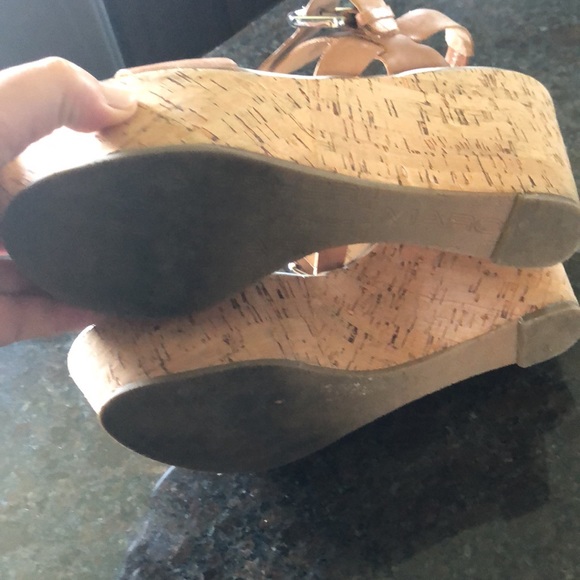 Marc Fisher Summer Wedge Sandals Size 9.5 - Picture 7 of 9